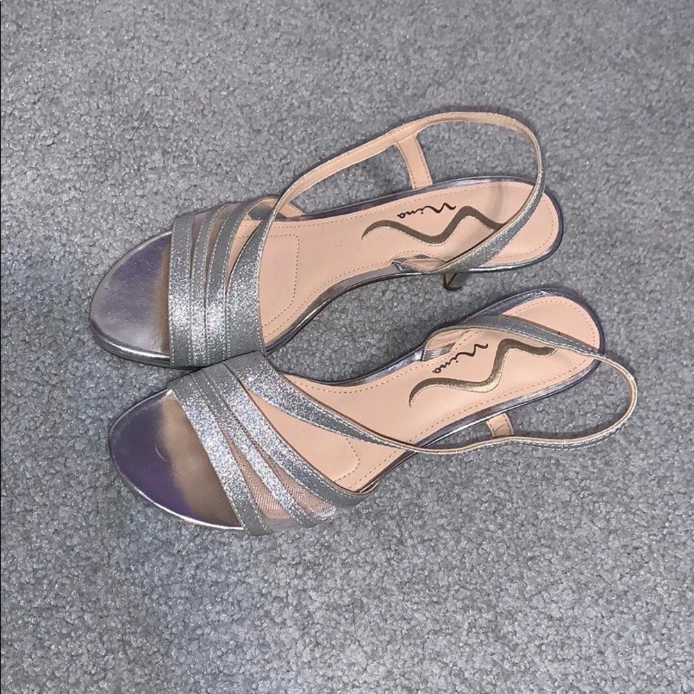 Sparkly Nina Heels